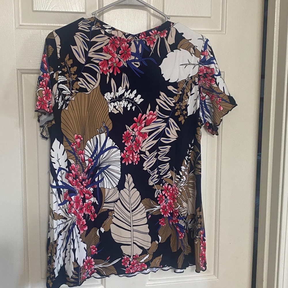Floral Print Pajama Set - Picture 4 of 7